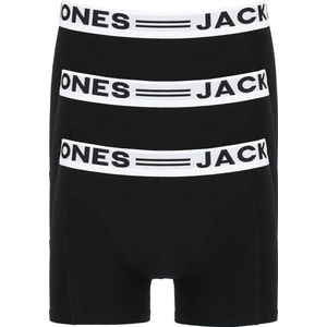 Jack & Jones - Boxershorts - Zwart - 3-pack - Katoen