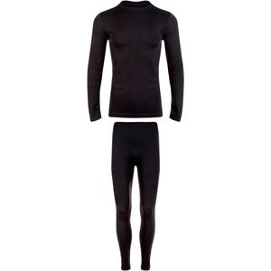 Pfeifer - Seamless Baselayer-set - Zwart - Thermo-onderbroeken