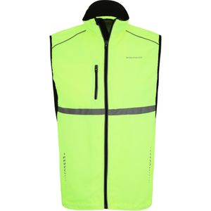 ENDURANCE Laupen Running Vest Hardloopbodywarmer (geel)