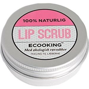 Ecooking - Lip Scrub - Exfoliërende Suikerscrub - 30ml - Veganistisch
