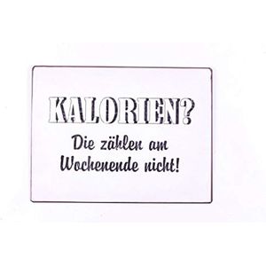 La Finesse decoratief ophangen, metaal, beschilderd, plaquette / handgreep, calorieën
