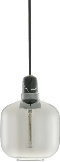 AMP Kleine Lampe schwarzer Rauch