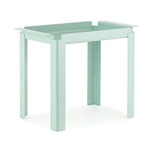 Normann Copenhagen Box tafel, staal, turquoise, 47,5 x 60 x 33 cm