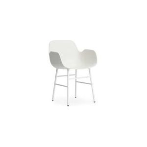 Stoel Normann Copenhagen Form Armchair Steel White