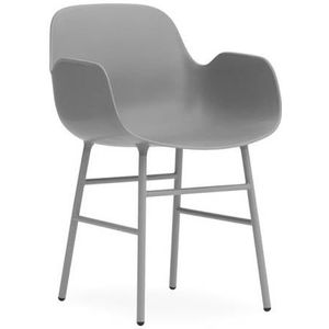 Sessel bilden Sitz stahlgrau