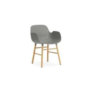 Stoel Normann Copenhagen Form Armchair Oak Grey