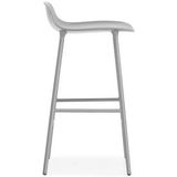 Barstoel Normann Copenhagen Form Steel 65 cm Grey