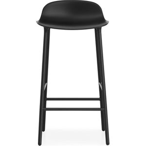 Barstoel Normann Copenhagen Form Steel 65 cm Black