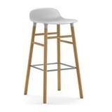 Barstoel Normann Copenhagen Form Oak 75 cm White