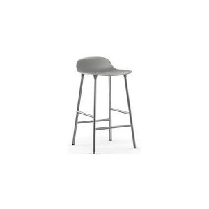 Barstoel Normann Copenhagen Form Chrome 65 cm Grey