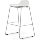 Barstoel Normann Copenhagen Form Stacking Steel 75 cm White