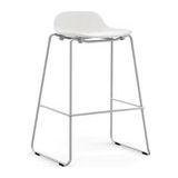 Barstoel Normann Copenhagen Form Stacking Steel 75 cm White