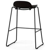 Barstoel Normann Copenhagen Form Stacking Steel 75 cm Black