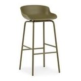 Barstoel Normann Copenhagen Hyg Steel 75 cm Olive