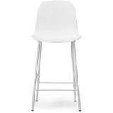 Barstoel Normann Copenhagen Form Steel 65 cm White Hoog