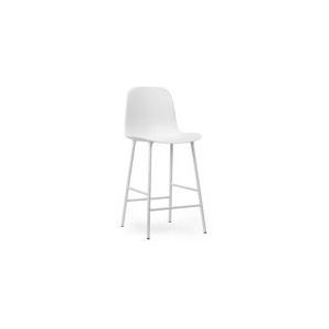 Barstoel Normann Copenhagen Form Steel 65 cm White Hoog