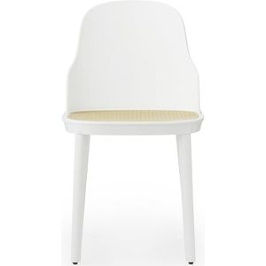 Tuinstoel Normann Copenhagen Allez Molded Wicker Seat White