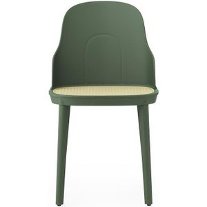 Tuinstoel Normann Copenhagen Allez Molded Wicker Seat Park Green