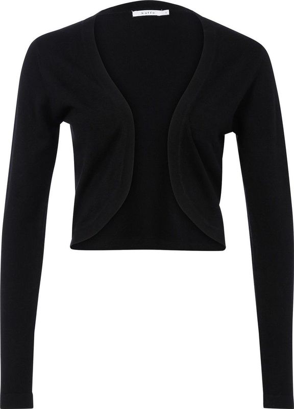 Kaffe - Astrid - Cardigan - Zwart - 80% Viscose, 20% Polyester