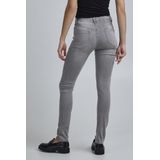 Ichi Iherin Izaro Light Gray Dames Jeans