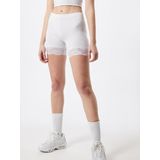 Cream Matilda Biker Shorts, Optical White, L Dames