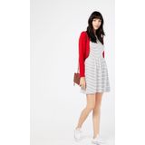 KAFFE Dames Bolero Gebreid Cardigan Sweater Cropped Open Front Dames, High Red, M