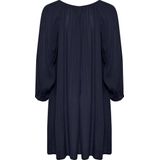 Blouse - V-Hals - Lang - Gerimpelde Mouwen - 100% Viscose - Zwart