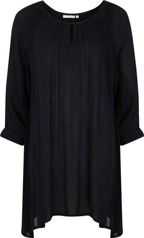 KAFFE - Amber - Tuniek - Lichtgewicht - Ronde Hals - 3/4 Raglanmouwen