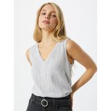 KAFFE - Amber - Blouse - Gestreept - Mouwloos - V-hals