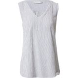 KAFFE - Amber - Blouse - Gestreept - Mouwloos - V-hals