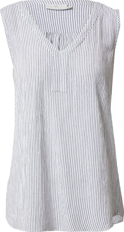 KAFFE - Amber - Blouse - Gestreept - Mouwloos - V-hals