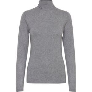 Trui - Mafa - Gevoerde Zoom - Geribbeld Gebreid - Knitwear - Mélange
