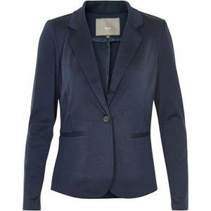 ICHI getailleerde blazer IHKATE donkerblauw