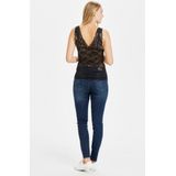 Cream, Dames, Tops, Zwart, Maat: L