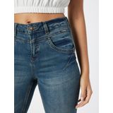 Jeans - Effen - Denim - Heavy Washed - Slimfit