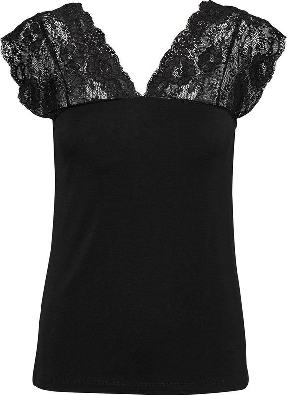 CULTURE CUpoppy Lace Top Dames Top - Maat L