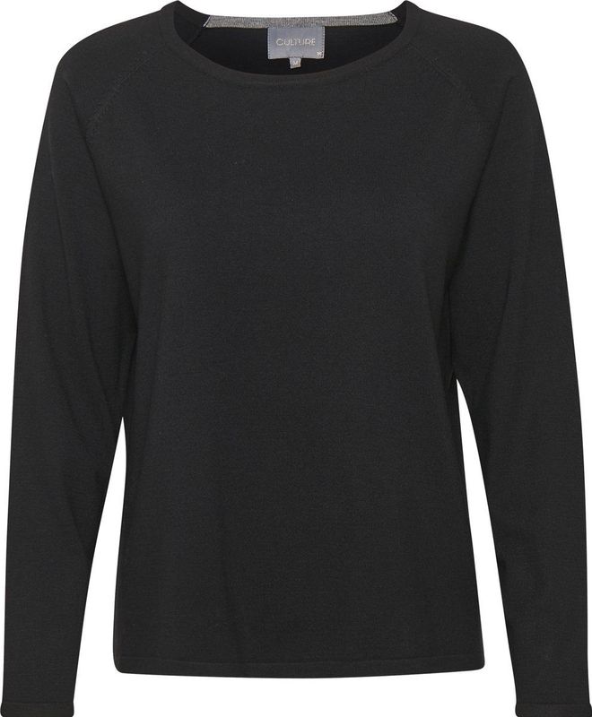Pullover - Groen - Viscose - Normale Lengte - Lange Mouwen
