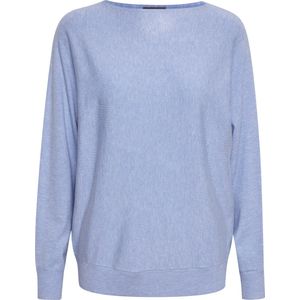 Gebreide Trui - Mélange - Knitwear - Losse Pasvorm - Lange Mouw