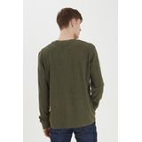 Longsleeve - Groen - Knoopsluiting - Lange Mouwen - Normale Pasvorm
