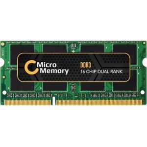 Memorysolution - MMG2511 - RAM - Groen - 8GB - DDR3 SO-DIMM