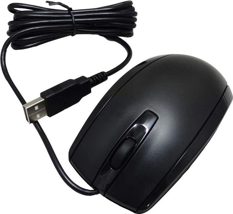 HP Merkloze Portia USB Muis (Bedraad), Muis, Zwart