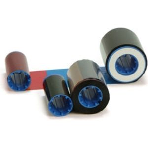 Zebra - ZXP 8 - Etiketteringstape - Geel - Blauw - Roze - Zwart