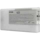 Epson T6537 - Inktcartridge - Licht Zwart - 200 ml