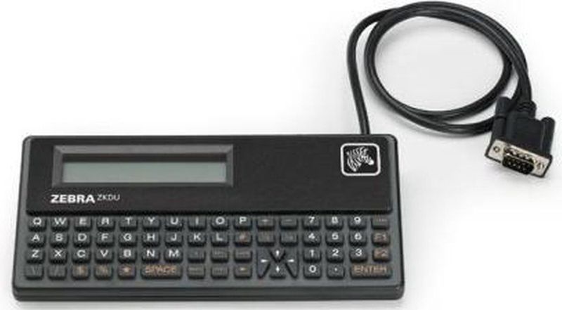 Zebra - Keyboard Display Unit - Toetsenborddisplay - Helder - Membraantoets - RS-232