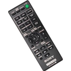 Sony RM-AMU212 (Apparaat-specifieke afstandsbediening, Infrarood), Afstandsbediening, Zwart