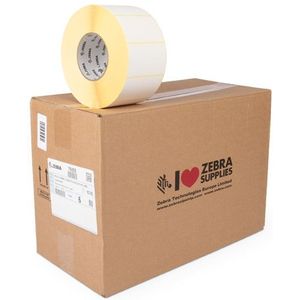 Zebra - Z-Select 2000T - Etikettenrol - Normaal Papier - 76x51mm - 2740 Labels per Rol