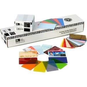 Zebra Premier PVC 15 mil (500) visitekaartje 500 stuk(s)