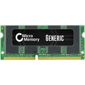 CoreParts MMG3856/128MB geheugenmodule. (1 x 128MB), RAM Modelspecifiek, Groen