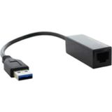 MicroConnect - USB3.0 naar Gigabit Ethernet - Netwerkadapter - Zwart