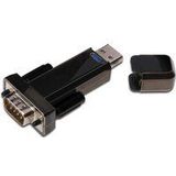 MICROCONNECT Adapter USB USB - RS-232 zwart (USBADB9M)